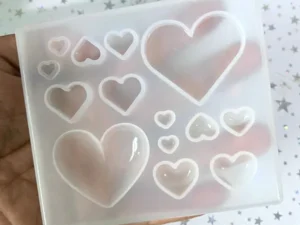 14 Pcs Heart Mould