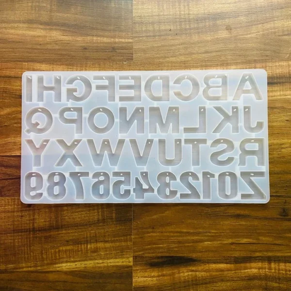 Alphabet Mould Without Hole