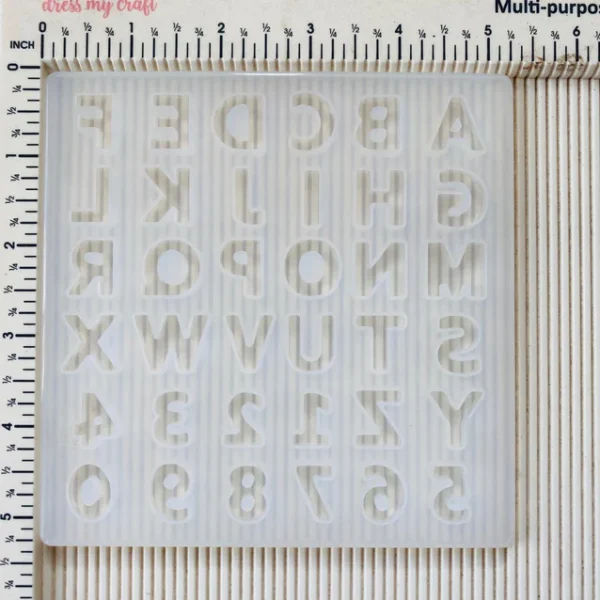 Small Alphabet Mould