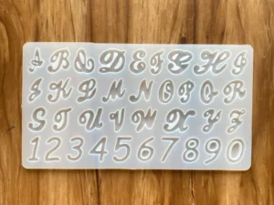 Cursive Alphabets Moulds