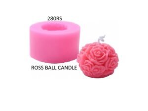 Rose Ball Candle Mould