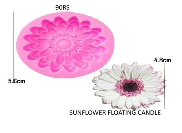 Sunflower Floating Candle Mould