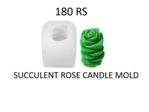 Succulent Flower Candle Mould C