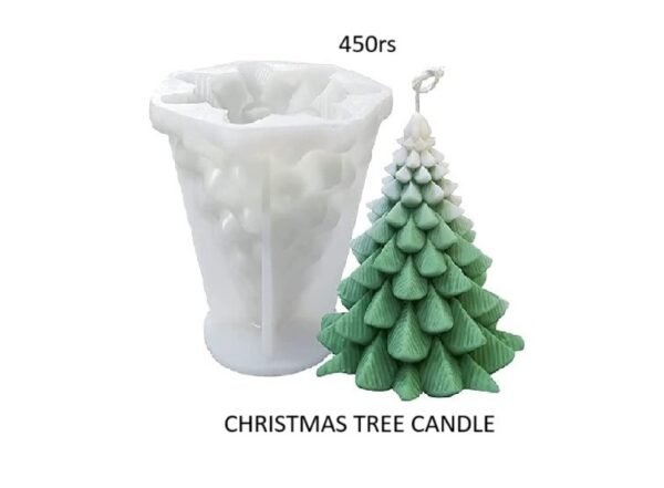 Christmas Tree Candle Mould B