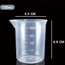 100 ml Silicone Measuring Cup reusable